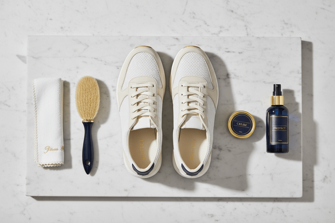 Skötselråd för dina sneakers – håll dem fräscha längre - Amstedt Co