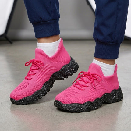 Svarta Comfort Pro-sneakers, sidovy - Amstedt Co